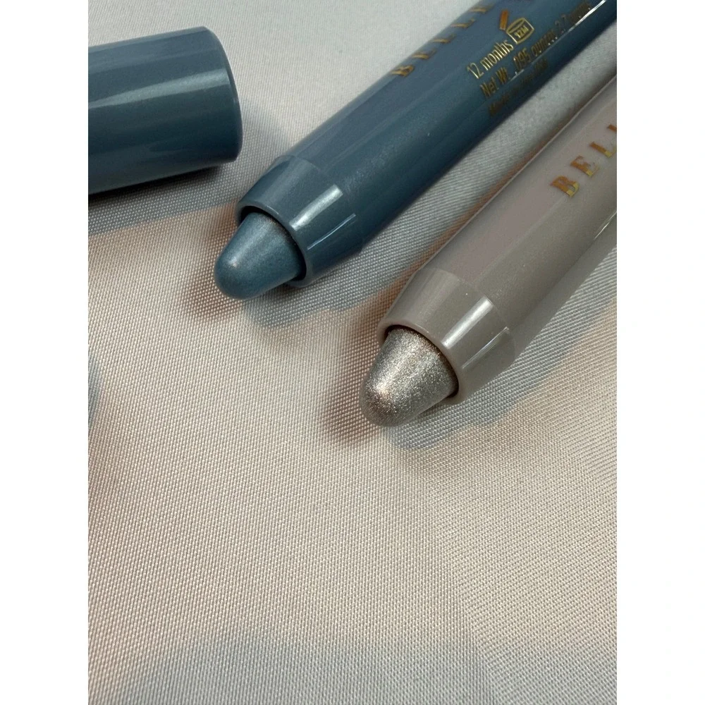 Belle Beauty SO Shady Long Wear Shadow Stick Duo Sky Blue Platinum 2.7g Each